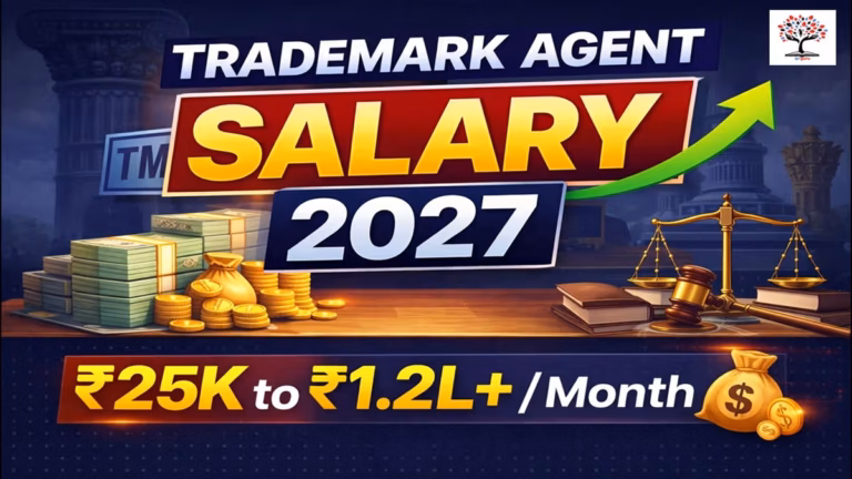 Trademark Agent Exam Salary in India, trademark agent salary
