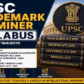 upsc trademark examiner syllabus