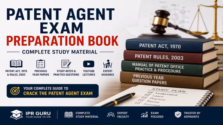 patent agent exam preparation book