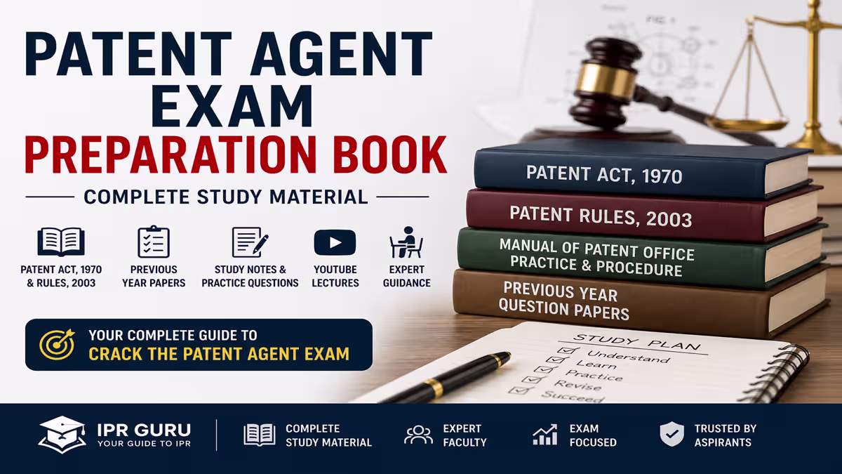 patent agent exam preparation book