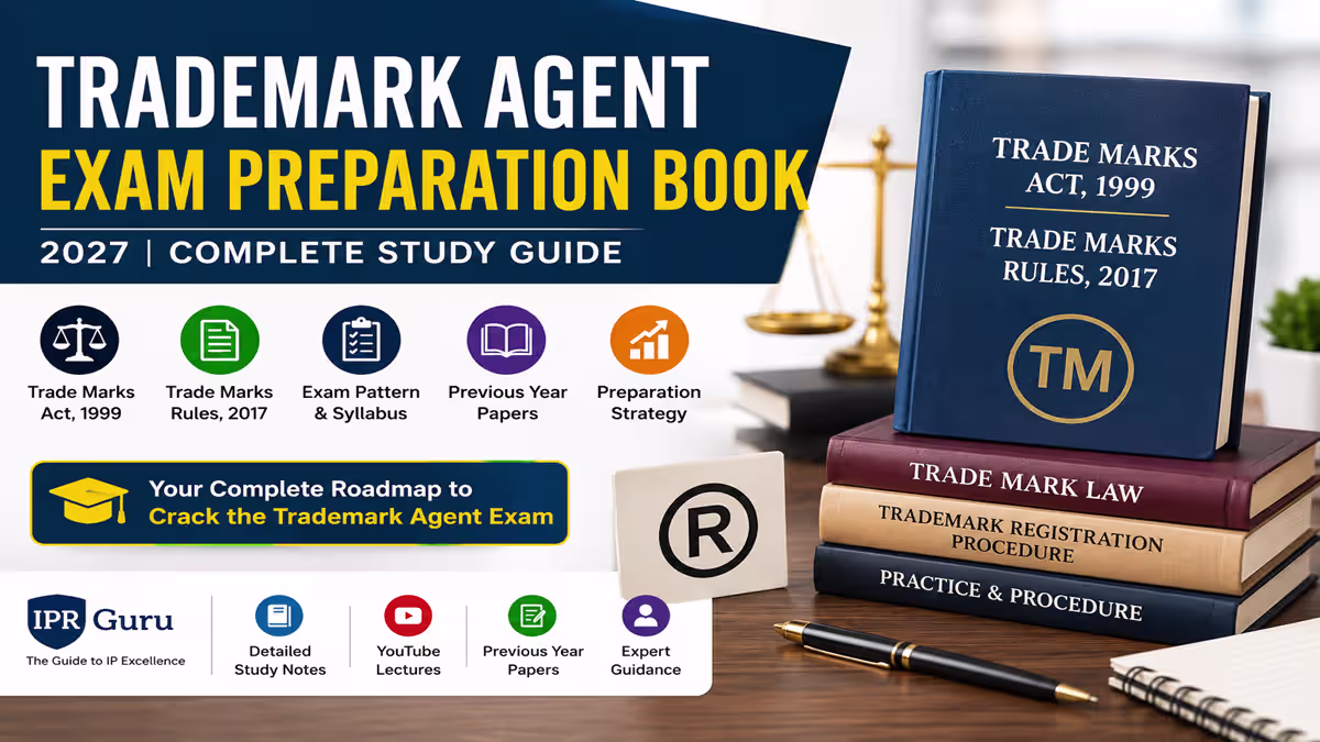 trademark agent exam preparation book